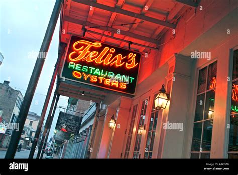 Felix oyster bar new orleans - Felix's Restaurant & Oyster Bar. P: (504) 522-4440 F: (504) 522-5002. Visit Website •. Find Us On. Neighborhood: French Quarter. Price $ $ $ $ hours. Thursday …